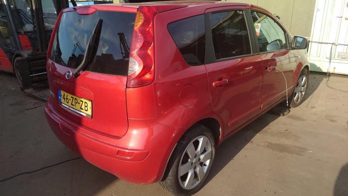 Nissan Note 1.4 16V Sloopvoertuig (2008, Rood)