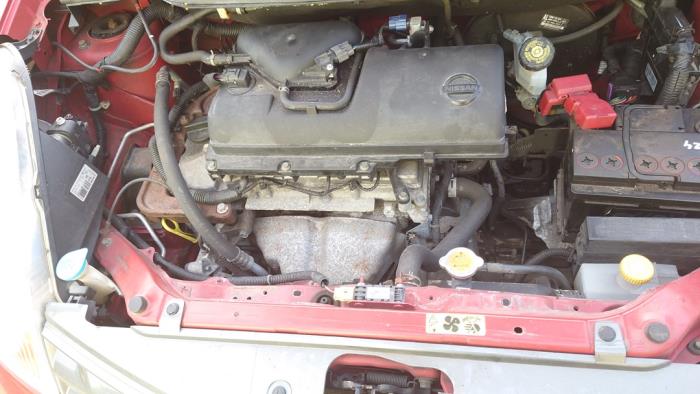 Nissan Note 1.4 16V Sloopvoertuig (2008, Rood)