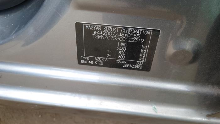 Suzuki Swift 1.2 16V Sloopvoertuig (2010, Grijs)