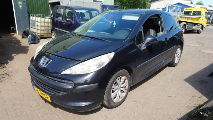 Peugeot 207/207+ 1.4 16V VTi Sloopvoertuig (2008, Zwart)