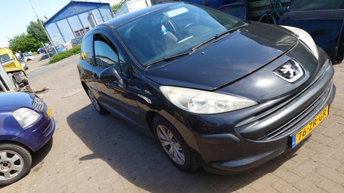 Peugeot 207/207+ 1.4 16V VTi Sloopvoertuig (2008, Zwart)