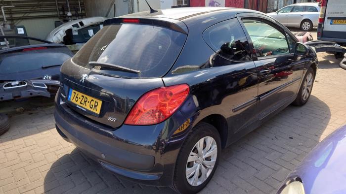Peugeot 207/207+ 1.4 16V VTi Sloopvoertuig (2008, Zwart)