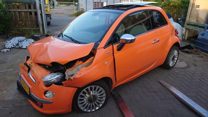Fiat 500 1.2 Sloopvoertuig (2011, Oranje)