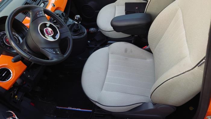 Fiat 500 1.2 Sloopvoertuig (2011, Oranje)