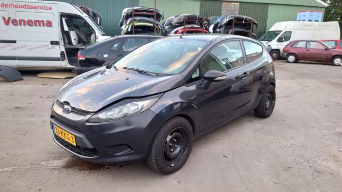 Ford Fiesta 6 1.25 16V Sloopvoertuig (2010, Grijs)
