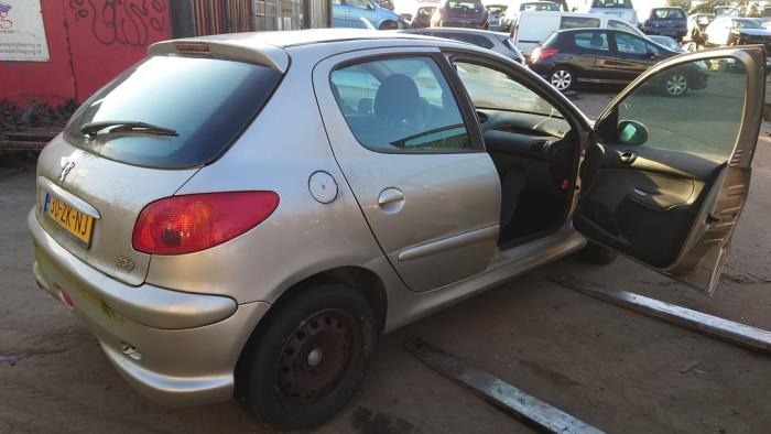 Peugeot 206 1.4 XR,XS,XT,Gentry Sloopvoertuig (2008, Grijs)
