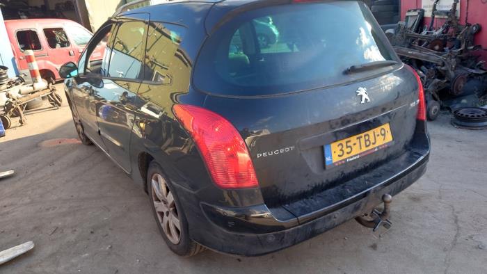 Peugeot 308 SW 1.6 VTI 16V Sloopvoertuig (2012, Zwart)