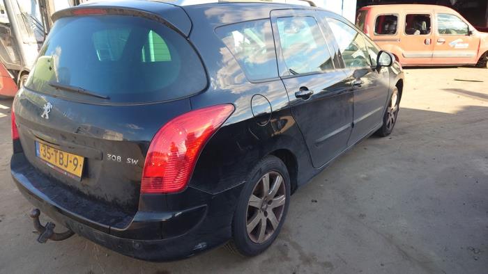 Peugeot 308 SW 1.6 VTI 16V Sloopvoertuig (2012, Zwart)