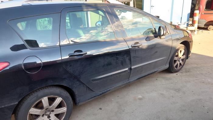 Peugeot 308 SW 1.6 VTI 16V Sloopvoertuig (2012, Zwart)