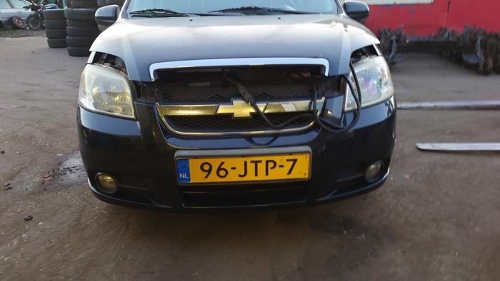 Chevrolet Aveo 1.4 16V Sloopvoertuig (2009, Zwart)