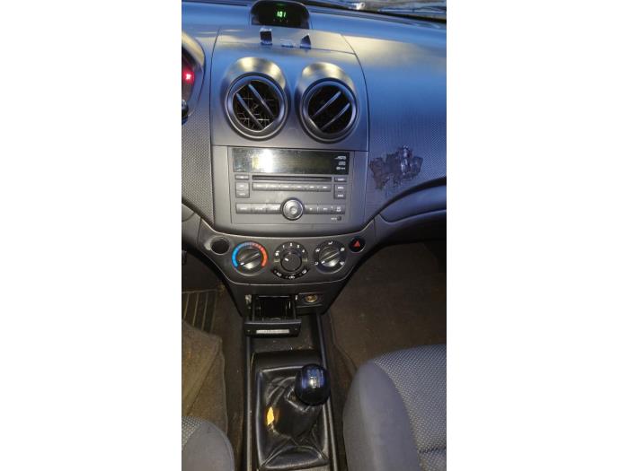 Chevrolet Aveo 1.4 16V Sloopvoertuig (2009, Zwart)