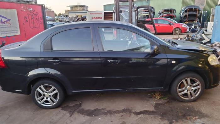 Chevrolet Aveo 1.4 16V Sloopvoertuig (2009, Zwart)