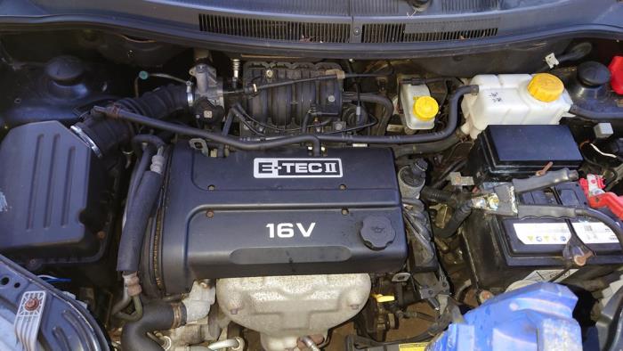 Chevrolet Aveo 1.4 16V Sloopvoertuig (2009, Zwart)