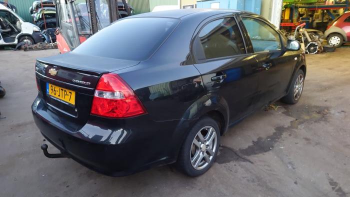 Chevrolet Aveo 1.4 16V Sloopvoertuig (2009, Zwart)