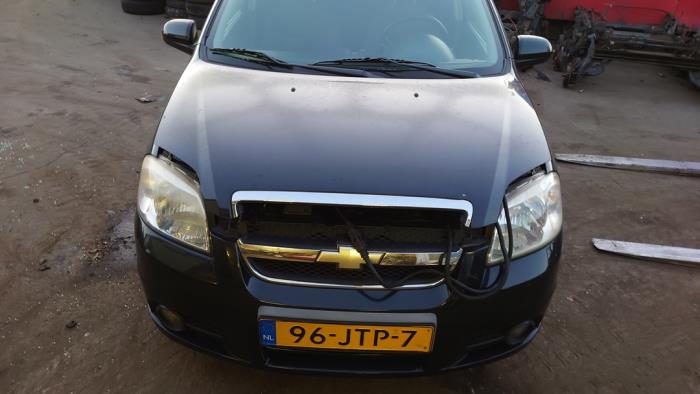 Chevrolet Aveo 1.4 16V Sloopvoertuig (2009, Zwart)