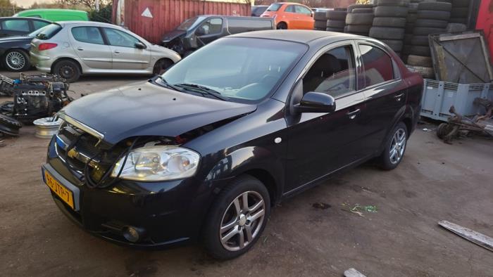 Chevrolet Aveo 1.4 16V Sloopvoertuig (2009, Zwart)