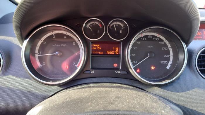 Peugeot 308 1.6 VTI 16V Sloopvoertuig (2010, Zwart)