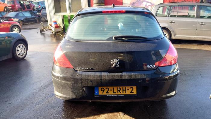 Peugeot 308 1.6 VTI 16V Sloopvoertuig (2010, Zwart)