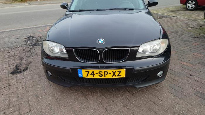BMW 1 serie 116i 1.6 16V Sloopvoertuig (2006, Zwart)