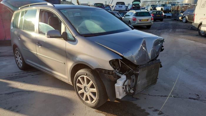 Volkswagen Touran 1.6 Sloopvoertuig (2007, Blauw)