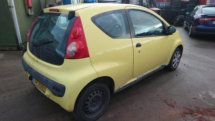 Peugeot 107 1.0 12V Sloopvoertuig (2006, Geel)