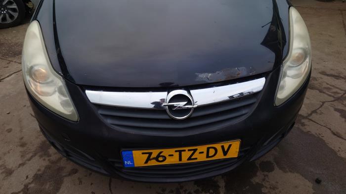 Opel Corsa D 1.4 16V Twinport Sloopvoertuig (2007, Zwart)