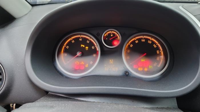Opel Corsa D 1.4 16V Twinport Sloopvoertuig (2007, Zwart)