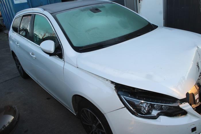 Peugeot 308 SW 1.6 HDi 115 Sloopvoertuig (2017, Wit)