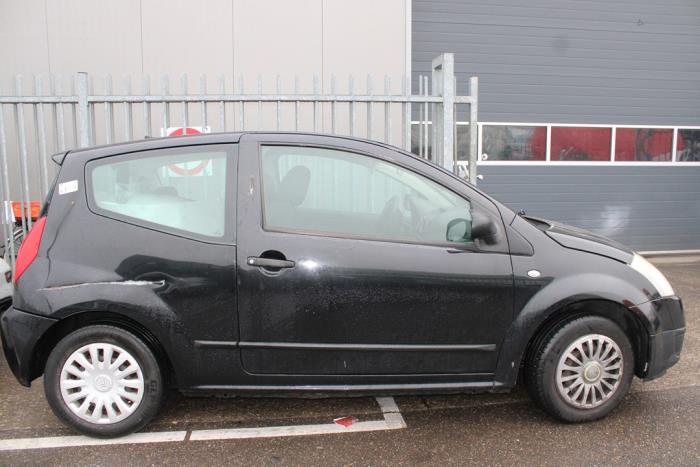 Citroen C2 1.1 Sloopvoertuig (2007, Zwart)