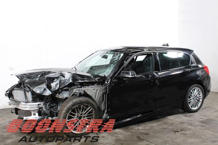 BMW 1 serie 116i 1.5 12V Sloopvoertuig (2019, Zwart)
