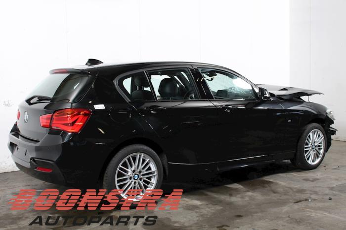 BMW 1 serie 116i 1.5 12V Sloopvoertuig (2019, Zwart)