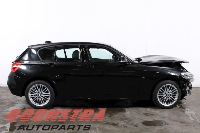BMW 1 serie 116i 1.5 12V Sloopvoertuig (2019, Zwart)