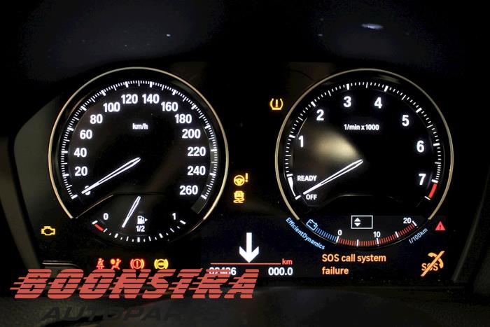 BMW 1 serie 116i 1.5 12V Sloopvoertuig (2019, Zwart)