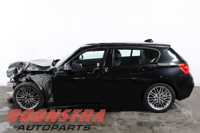 BMW 1 serie 116i 1.5 12V Sloopvoertuig (2019, Zwart)