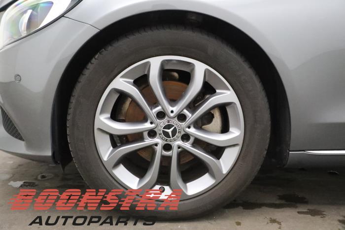 Mercedes C Estate C-180 BlueTEC, C-180 d 1.6 16V Sloopvoertuig (2018, Grijs)