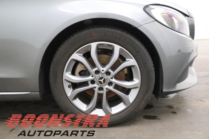 Mercedes C Estate C-180 BlueTEC, C-180 d 1.6 16V Sloopvoertuig (2018, Grijs)