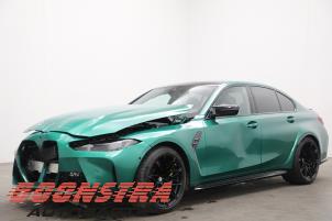 BMW M3 3.0 Competition TwinPower Turbo 24V Sloopvoertuig (2021, Groen)