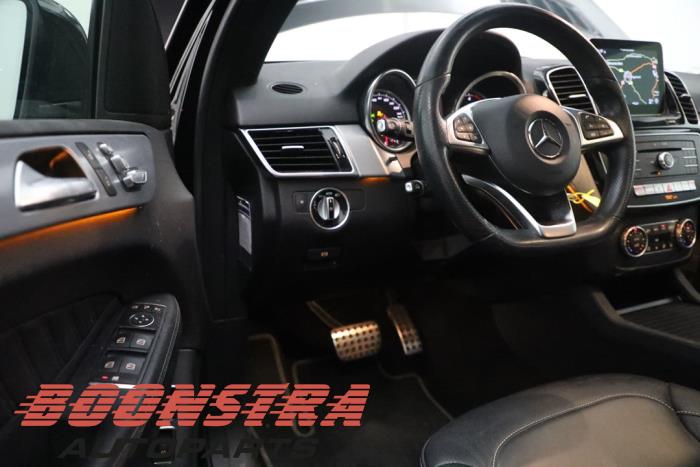 Mercedes GLE 350d 3.0 V6 24V BlueTEC 4-Matic Sloopvoertuig (2018, Zwart)