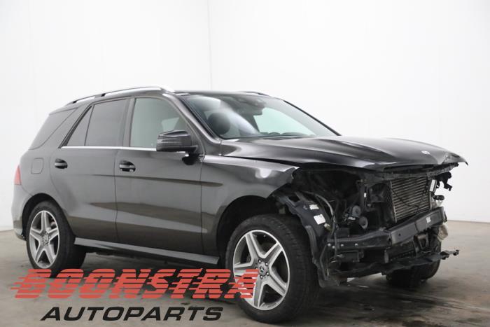 Mercedes GLE 350d 3.0 V6 24V BlueTEC 4-Matic Sloopvoertuig (2018, Zwart)