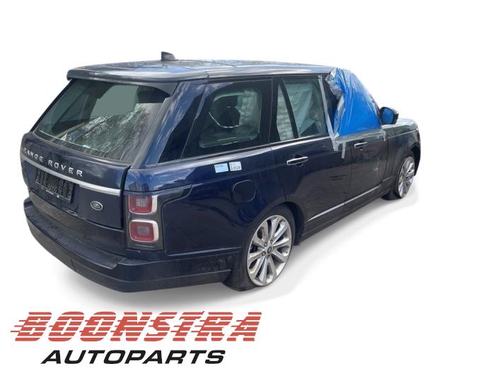 Landrover Range Rover IV 3.0 V6 P400 MHEV HST Sloopvoertuig (2020, Blauw)