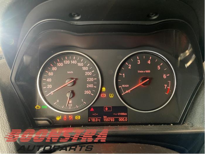 BMW 1 serie 116i 1.6 16V Sloopvoertuig (2012, Zwart)