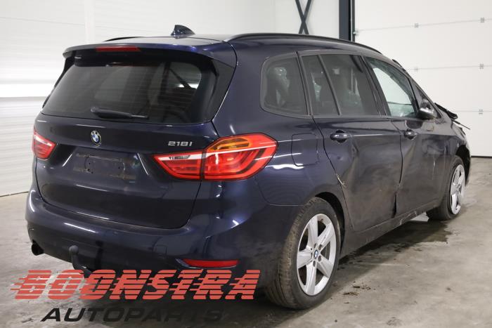 BMW 2 serie Gran Tourer 218i 1.5 TwinPower Turbo 12V Sloopvoertuig (2017, Blauw)