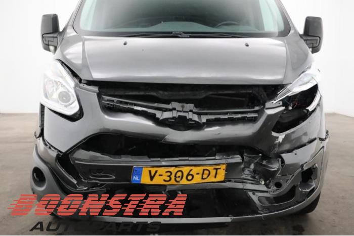 Ford Transit Custom 2.0 TDCi 16V Eco Blue 130 Sloopvoertuig (2017, Grijs)