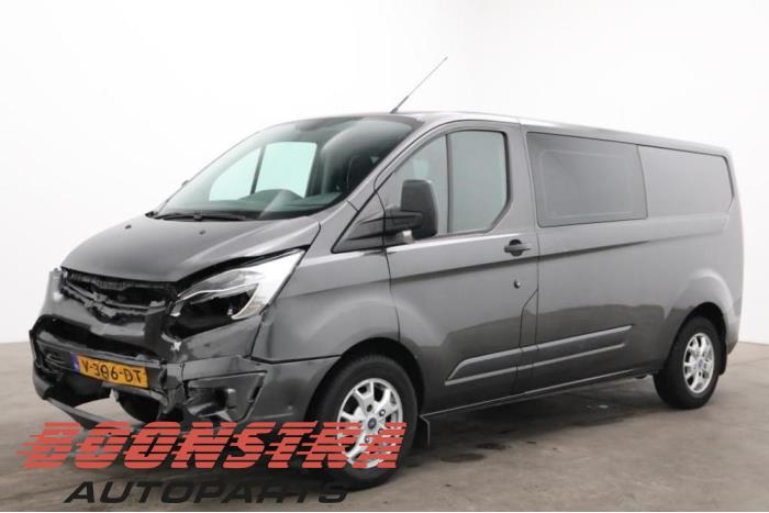 Ford Transit Custom 2.0 TDCi 16V Eco Blue 130 Sloopvoertuig (2017, Grijs)