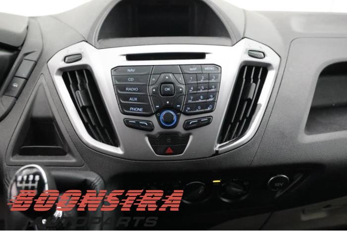 Ford Transit Custom 2.0 TDCi 16V Eco Blue 130 Sloopvoertuig (2017, Grijs)