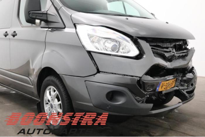 Ford Transit Custom 2.0 TDCi 16V Eco Blue 130 Sloopvoertuig (2017, Grijs)
