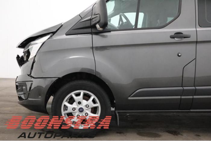 Ford Transit Custom 2.0 TDCi 16V Eco Blue 130 Sloopvoertuig (2017, Grijs)