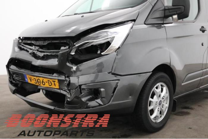 Ford Transit Custom 2.0 TDCi 16V Eco Blue 130 Sloopvoertuig (2017, Grijs)