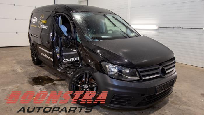 Volkswagen Caddy IV 2.0 TDI 75 Sloopvoertuig (2019, Zwart)