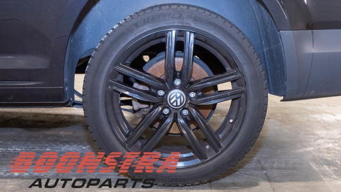 Volkswagen Caddy IV 2.0 TDI 75 Sloopvoertuig (2019, Zwart)